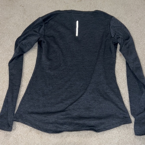 Grey athletic zip up jacket - Picture 2 of 3